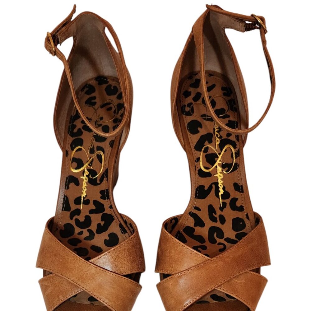 Peep toe Wedge sandals